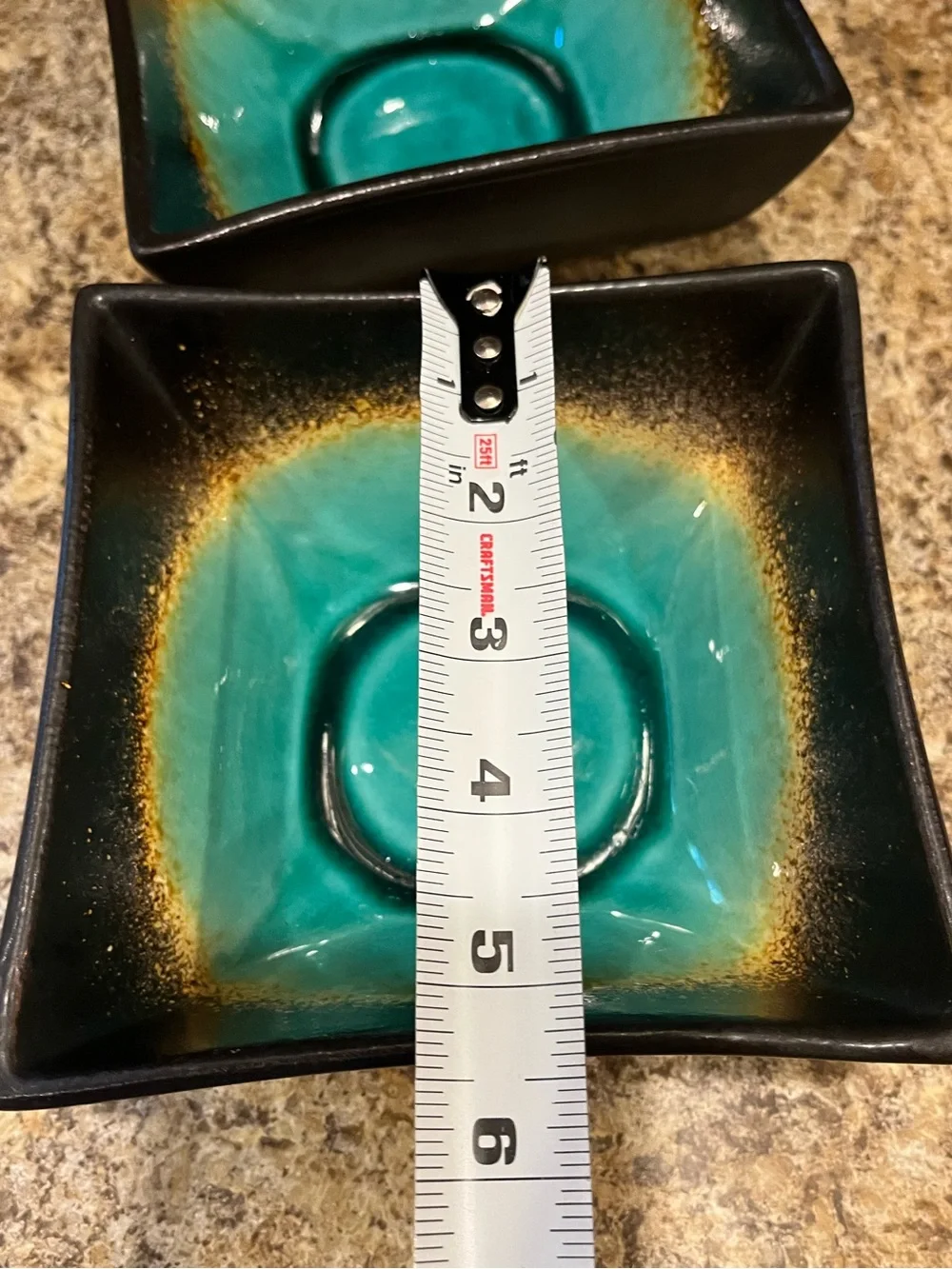 Jade Moon Square Bowls 5.5” x 5.5” Target Global Home Set of 2